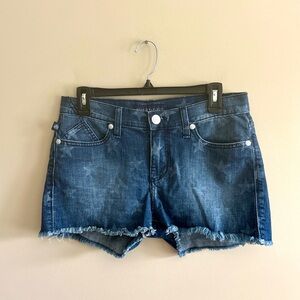 Rock & Republic | Dark Blue Jean Shorts with Stars, Size 8